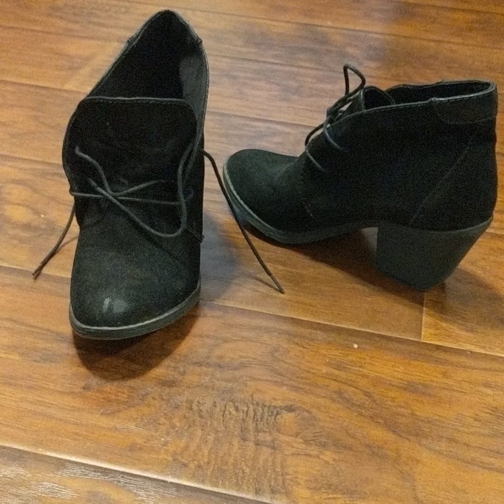 Black booties